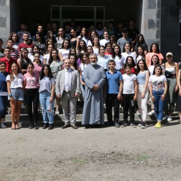 SYUNIK-DEVELOPMENT NGO SUMMER CAMP PROJECT- SYMBOL OF ARMENIA-ARTSAKH-DIASPORA TRINITI