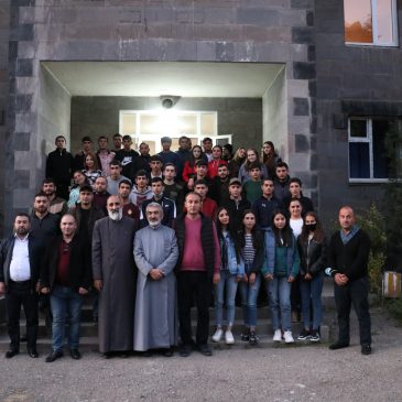 THE YOUTH MOBILITY PROJECT HOSTED THE LEADER OF THE ARMENIAN DIOCESE OF THE BALTIC COUNTRIES