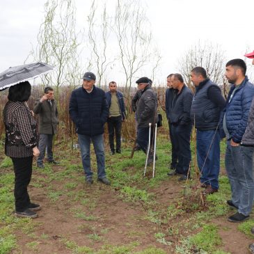 PRACTICAL TRAINING COURSE FOR VAYOTS DZOR FARMERS WITH EXCHANGE VISIT