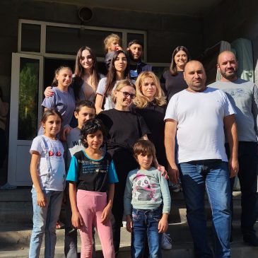 SYUNIK-DEVELOPMENT NGO CONTINUES TO HOST THE PEOPLE OF ARTSAKH IN THE SIRANUYSH CAMP OF THE VAYOTS DZOR DIOCESE IN COOPERATION WITH THE VAYOTS DZOR REGIONAL ADMINISTRATION