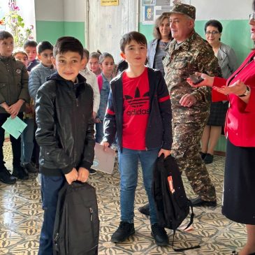 THE FIRST MONDAY OF SCHOOL FOR THE CHILDREN OF THE ARTSAKH/NK